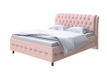 1,5-спальная кровать Como (Veda) 4 140х200, Велюр (Ultra Розовый мусс) в Иваново