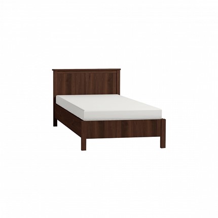 Односпальная кровать Sherlock 45 + 5.1 Основание с гибкими ламелями металл 900, Орех шоколадный в Иваново - изображение