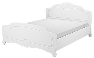 Спальная кровать Лотос (Белый) 160х200 в Иваново