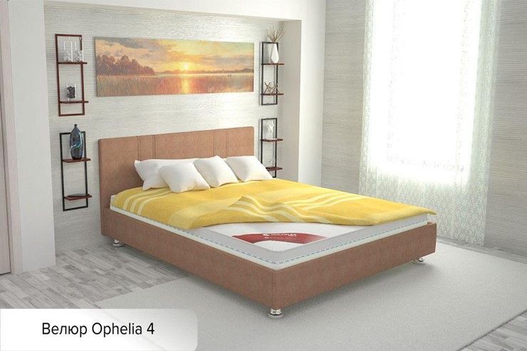 Полутороспальная кровать Вена 140х200 (с основанием) в Иваново - изображение 9
