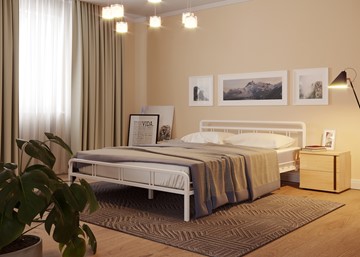 Кровать односпальная Леон, 900, белый в Иваново