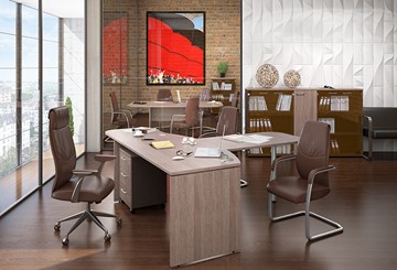 Офисный набор мебели Xten для двух сотрудников с тумбочками в Иваново - предосмотр 2