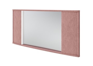 Зеркало прямоугольное Vittoria с подсветкой, Рогожка (Levis 62 Розовый) в Иваново