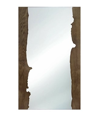 Зеркало навесное ГлассВальд-3, Орех в Иваново - изображение