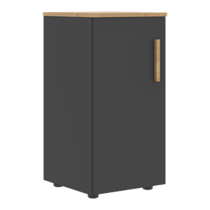 Низкий шкаф колонна с левой дверью FORTA Графит-Дуб Гамильтон  FLC 40.1 (L) (399х404х801) в Иваново