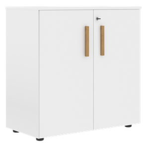 Шкаф широкий низкий с малыми дверцами FORTA Белый FLC 80.1(Z) (798х404х801) в Иваново