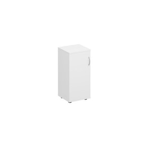 Шкаф для документов низкий узкий закрытый Комфорт КФ, белый премиум (40x38x84) К.508 ДШ в Иваново