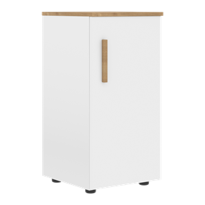 Низкий шкаф колонна с правой дверью FORTA Белый-Дуб Гамильтон FLC 40.1 (R) (399х404х801) в Иваново