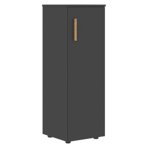 Средний шкаф колонна с правой дверью FORTA Черный Графит  FMC 40.1 (R) (399х404х801) в Иваново