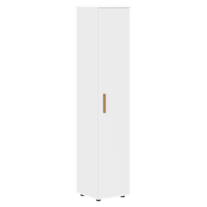 Шкаф колонна высокий с глухой дверью FORTA Белый FHC 40.1 (L/R) (399х404х1965) в Иваново