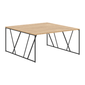 Двойной стол LOFTIS Дуб Бофорд  LWST 1516 (1560х1606х750) в Иваново