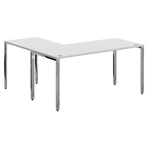 Письменный угловой  стол для персонала правый XTEN GLOSS  Белый XGCT 1615.1 (R) (1600х1500х750) в Иваново