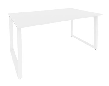 Конференц-стол для переговоров O.MO-PRG-1.4 Белый/Белый бриллиант в Иваново