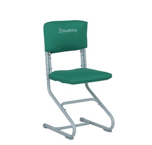 Комплект чехлов на сиденье и спинку стула СУТ.01.040-01 Зеленый, ткань Оксфорд в Иваново