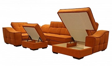 Угловой диван N-11-M (П1+ПС+УС+Д2+Д5+П1) в Иваново - предосмотр 2