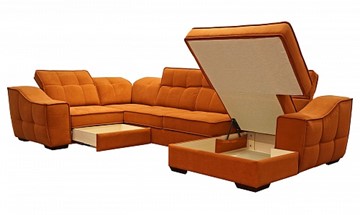 Угловой диван N-11-M (П1+ПС+УС+Д2+Д5+П1) в Иваново - предосмотр 1