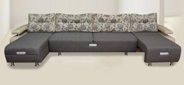 П-образный диван Престиж-15 микс в Иваново - предосмотр 1