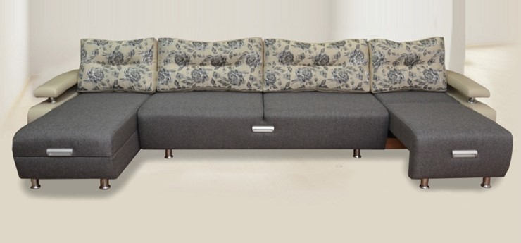 П-образный диван Престиж-15 микс в Иваново - изображение 1