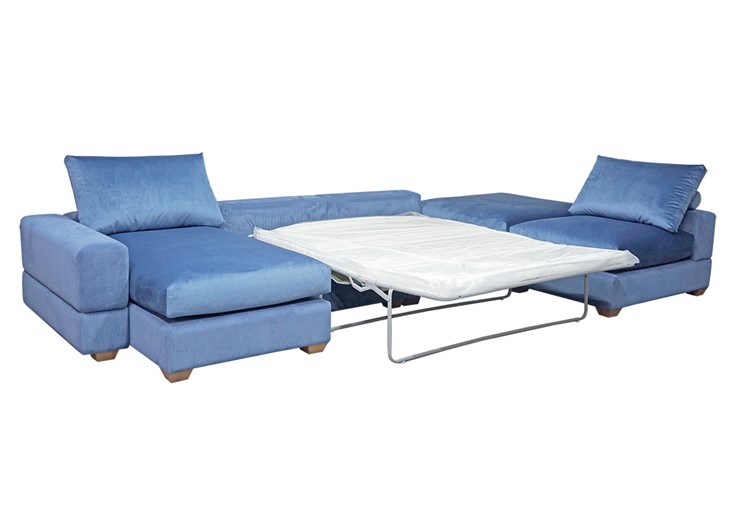 П-образный диван V-10-M П (П1+Д4+Д2+УС+ПС), Memory foam в Иваново - изображение 1