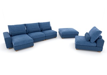 П-образный диван V-10-M П (П1+Д4+Д2+УС+ПС), Memory foam в Иваново - предосмотр 2