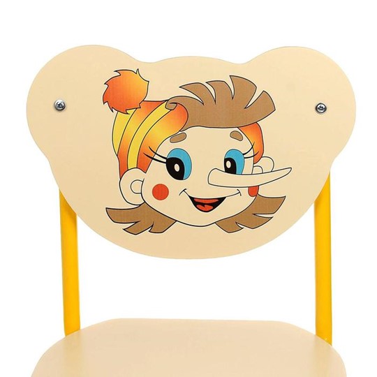 Детский растущий стул Буратино (Кузя-БР(1-3)БЖ) в Иваново - изображение 1