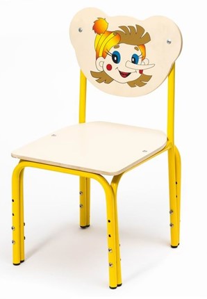 Детский растущий стул Буратино (Кузя-БР(1-3)БЖ) в Иваново - изображение