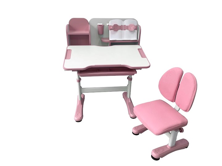 Растущий стол и стул Vivo Pink FUNDESK в Иваново - изображение 3