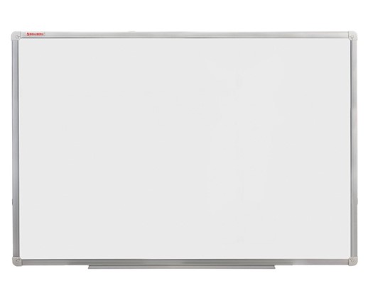 Доска магнитная настенная BRAUBERG 100х150 см, алюминиевая рамка в Иваново - изображение