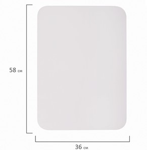 Магнитная доска для рисования BRAUBERG, 58х36 см с маркером, магнитом и салфеткой в Иваново - предосмотр 8