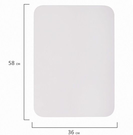 Магнитная доска для рисования BRAUBERG, 58х36 см с маркером, магнитом и салфеткой в Иваново - изображение 8