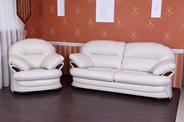 Прямой диван Квин 6 БД и 1 кресло в Иваново