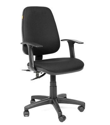 Кресло офисное CHAIRMAN 661 Ткань стандарт 15-21 черная в Иваново - изображение