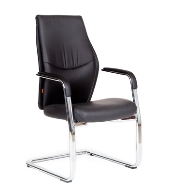 Офисное кресло CHAIRMAN Vista V Экокожа премиум черная в Иваново - изображение